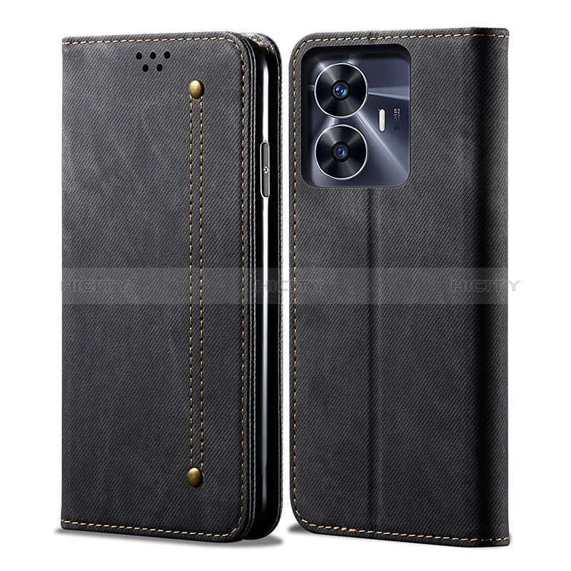 Funda de pano Cartera con Soporte para Realme C55