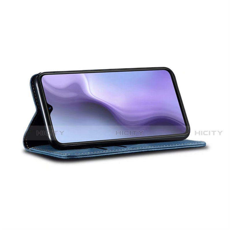 Funda de pano Cartera con Soporte para Realme Q