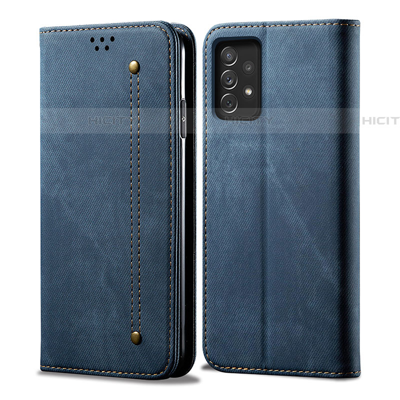 Funda de pano Cartera con Soporte para Samsung Galaxy A52 4G