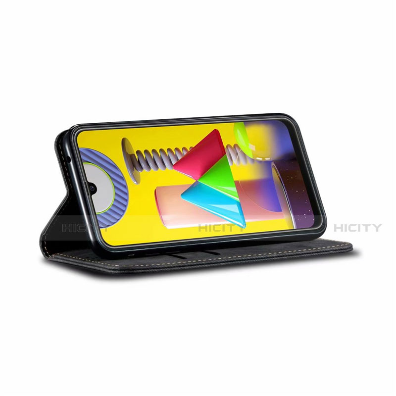 Funda de pano Cartera con Soporte para Samsung Galaxy M31