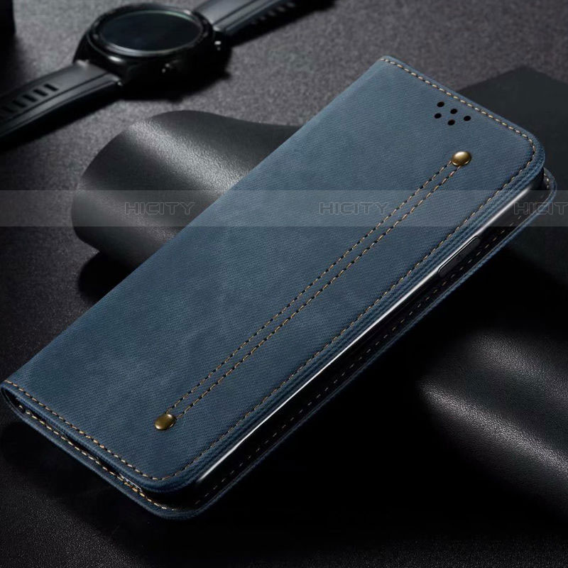 Funda de pano Cartera con Soporte para Vivo X50 Lite