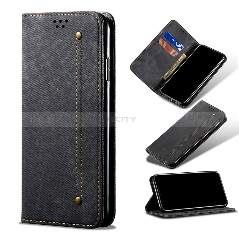 Funda de pano Cartera con Soporte para Xiaomi Redmi 10 India