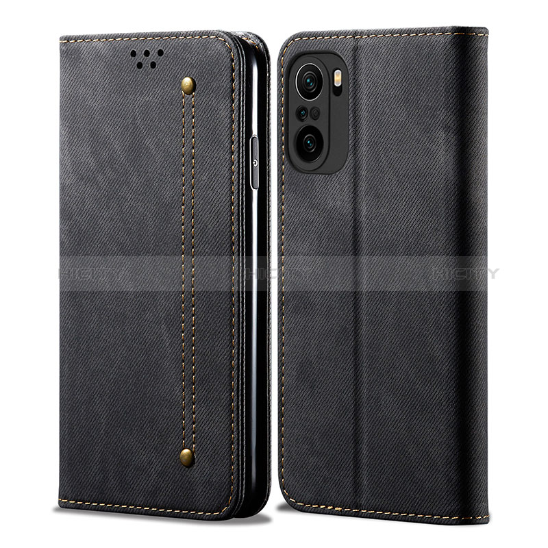 Funda de pano Cartera con Soporte para Xiaomi Redmi K40 Pro 5G