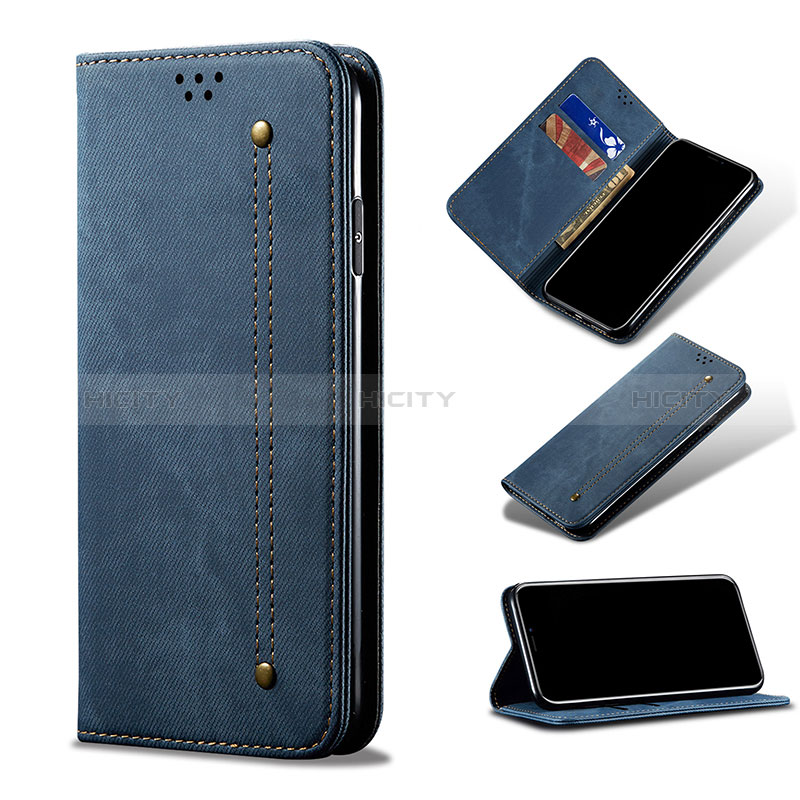 Funda de pano Cartera con Soporte para Xiaomi Redmi K40 Pro 5G