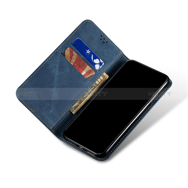Funda de pano Cartera con Soporte para Xiaomi Redmi Note 10 5G