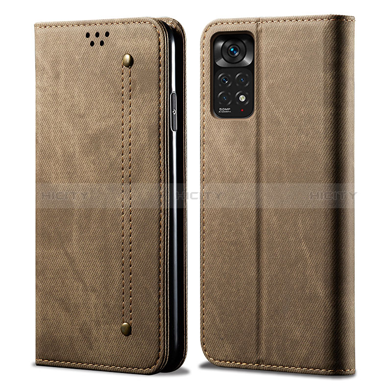 Funda de pano Cartera con Soporte para Xiaomi Redmi Note 11 Pro 4G