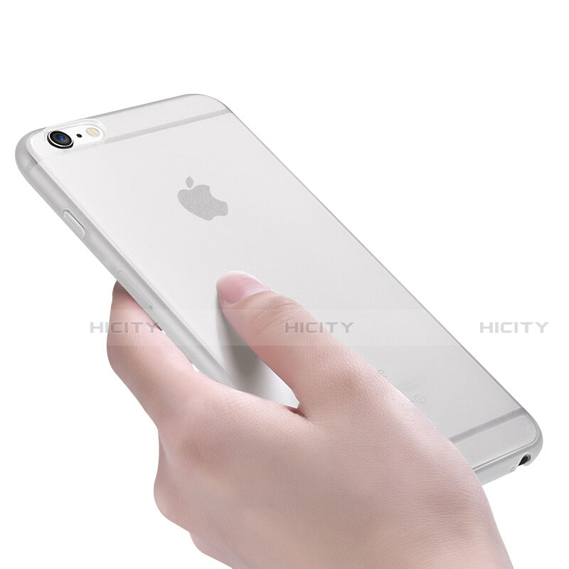 Funda Dura Cristal Plastico Rigida Transparente C01 para Apple iPhone 6S Plus Claro