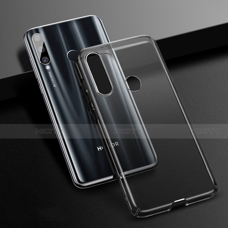 Funda Dura Cristal Plastico Rigida Transparente K01 para Huawei Honor 20i Negro