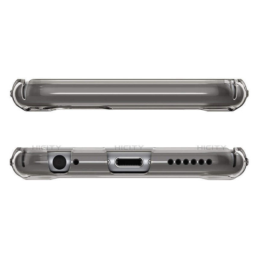 Funda Dura Cristal Plastico Rigida Transparente para Apple iPhone 6 Gris