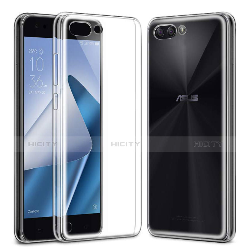 Funda Dura Cristal Plastico Rigida Transparente para Asus Zenfone 4 ZE554KL Claro