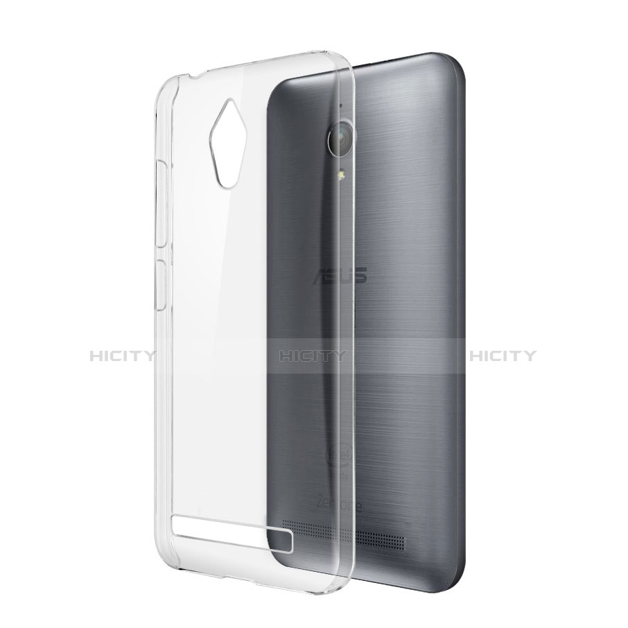 Funda Dura Cristal Plastico Rigida Transparente para Asus Zenfone Go ZC500TG Claro