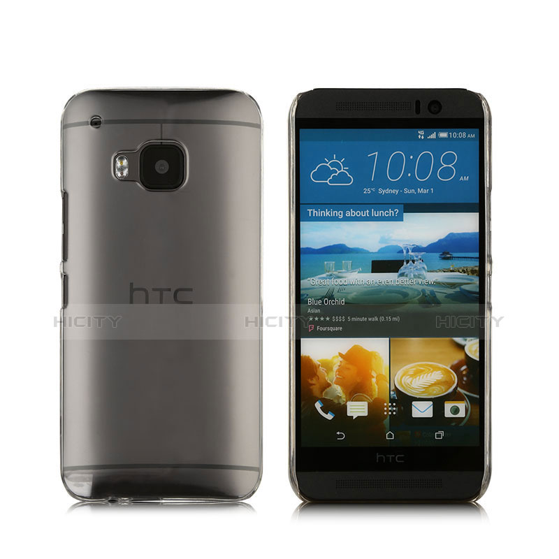 Funda Dura Cristal Plastico Rigida Transparente para HTC One M9 Claro