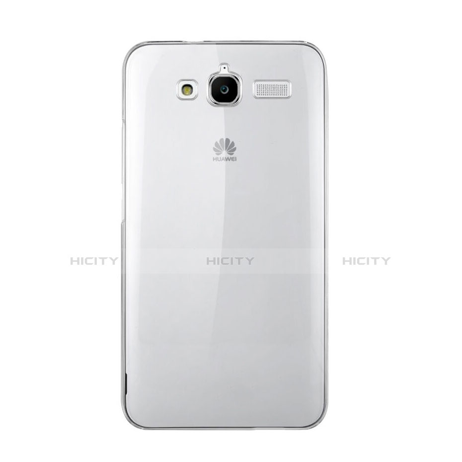 Funda Dura Cristal Plastico Rigida Transparente para Huawei Ascend GX1 Claro