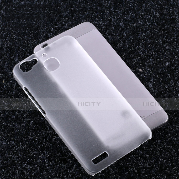 Funda Dura Cristal Plastico Rigida Transparente para Huawei G8 Mini Claro