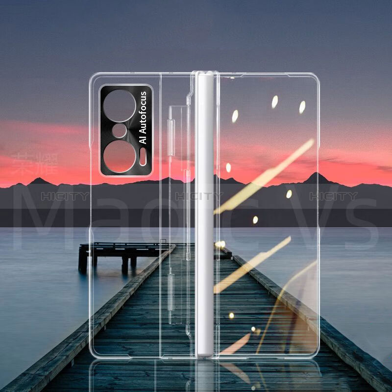 Funda Dura Cristal Plastico Rigida Transparente para Huawei Honor Magic Vs 5G Claro