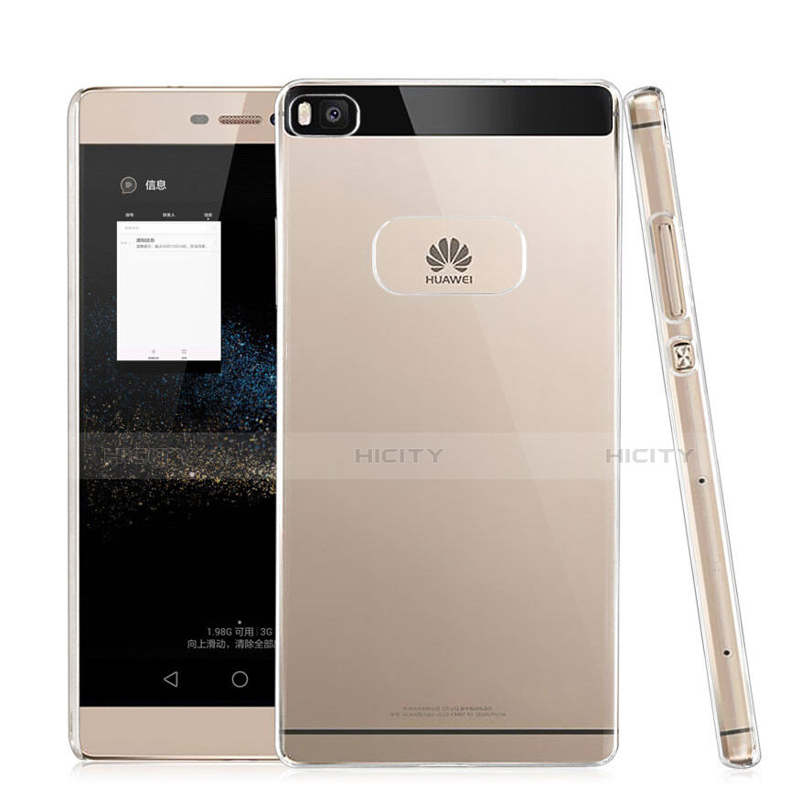 Funda Dura Cristal Plastico Rigida Transparente para Huawei P8 Claro