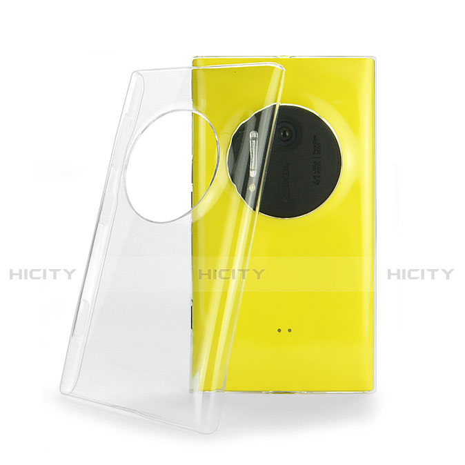 Funda Dura Cristal Plastico Rigida Transparente para Nokia Lumia 1020 Claro