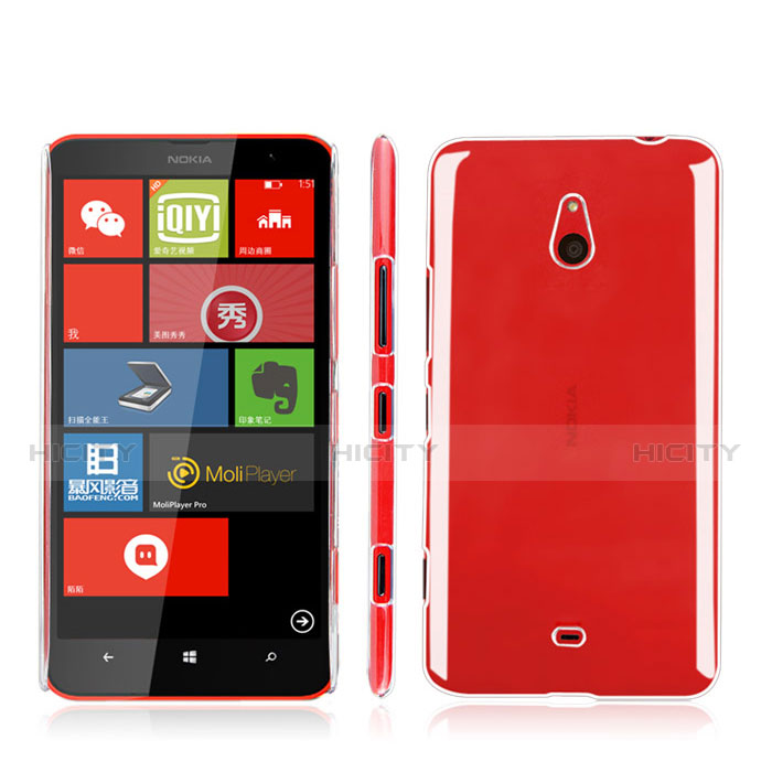 Funda Dura Cristal Plastico Rigida Transparente para Nokia Lumia 1320 Claro