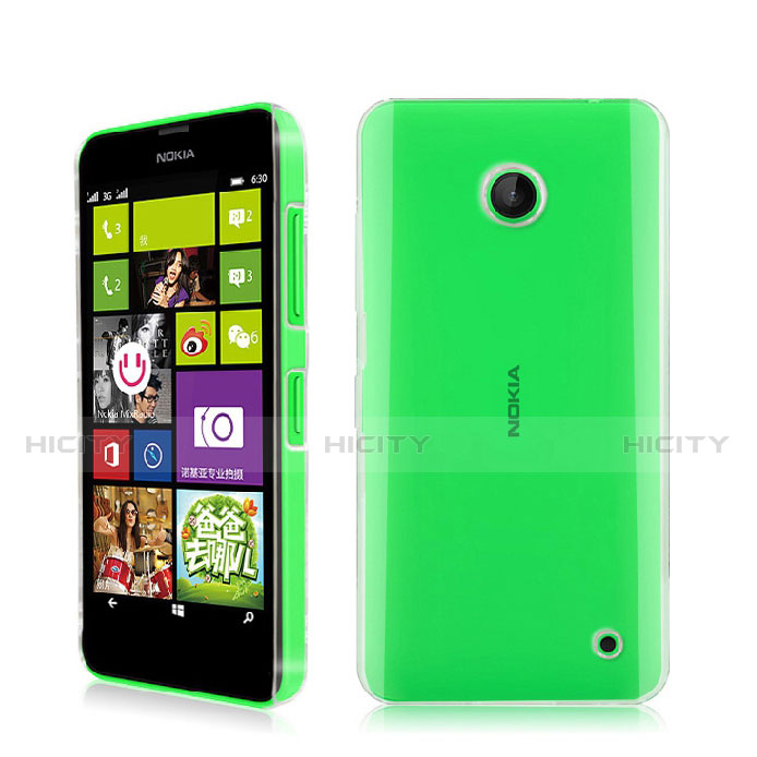 Funda Dura Cristal Plastico Rigida Transparente para Nokia Lumia 635 Claro