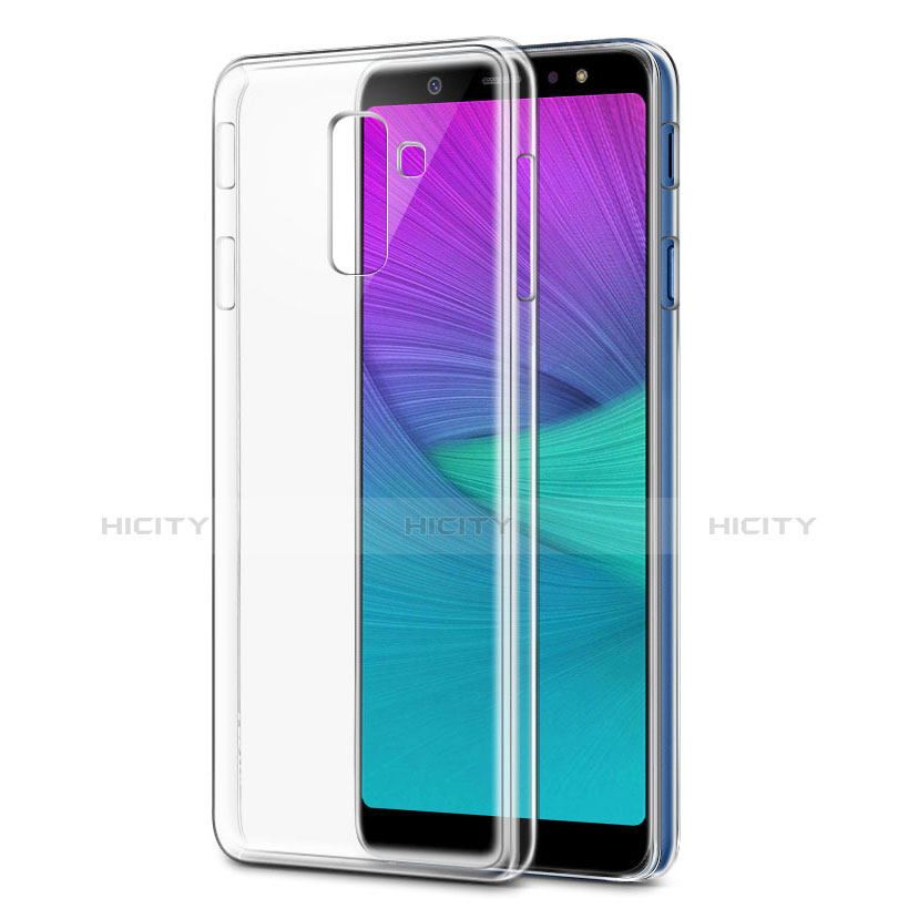 Funda Dura Cristal Plastico Rigida Transparente para Samsung Galaxy A6 Plus (2018) Claro