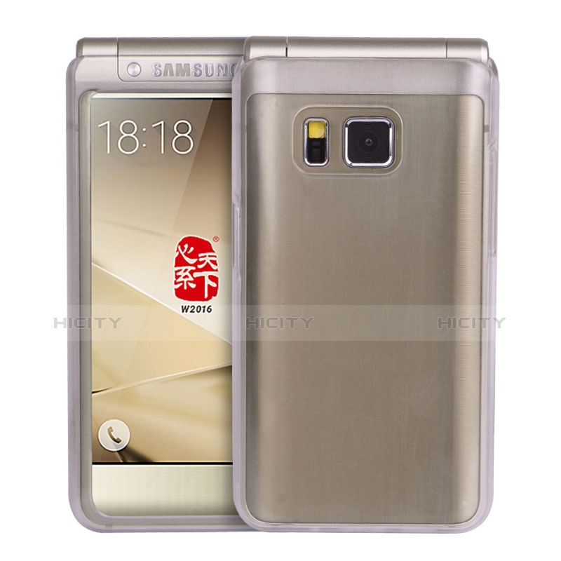 Funda Dura Cristal Plastico Rigida Transparente para Samsung W(2016) Claro