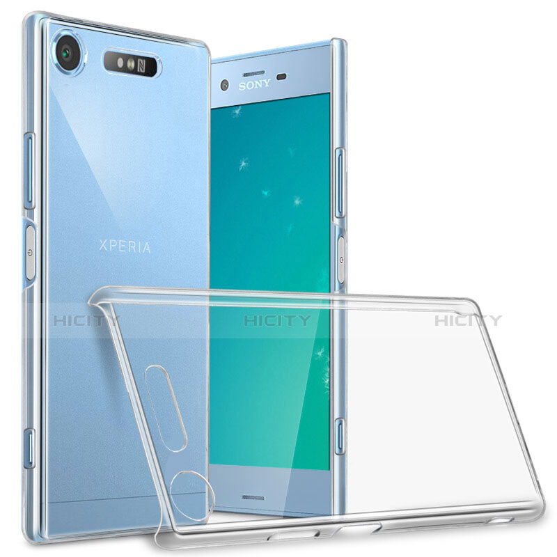 Funda Dura Cristal Plastico Rigida Transparente para Sony Xperia XZ1 Claro