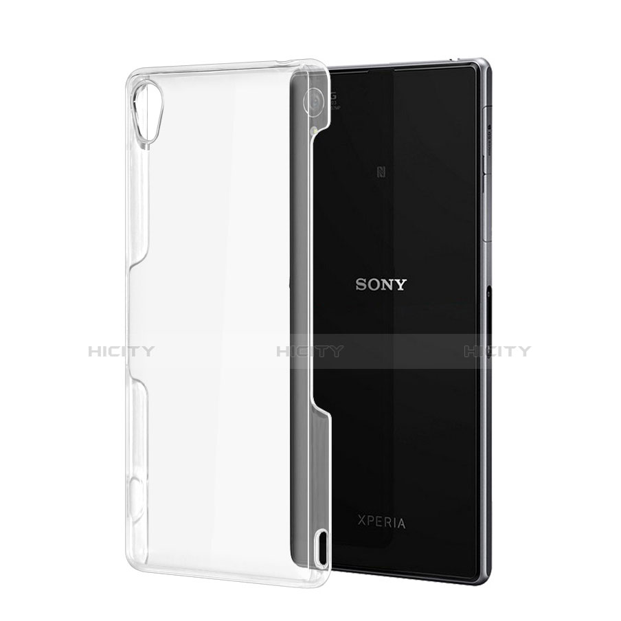 Funda Dura Cristal Plastico Rigida Transparente para Sony Xperia Z3 Claro