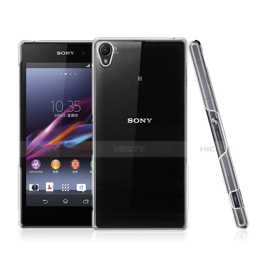 Funda Dura Cristal Plastico Rigida Transparente para Sony Xperia Z3 Claro