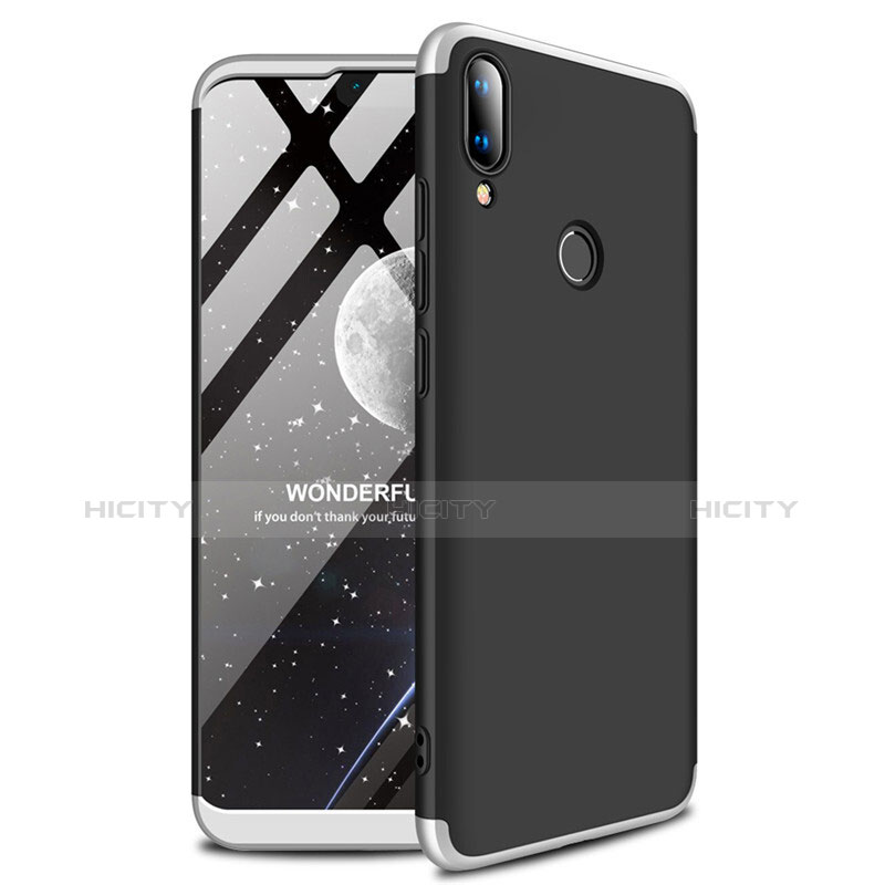 Funda Dura Plastico Rigida Carcasa Mate A01 para Huawei Y9 (2019) Plata