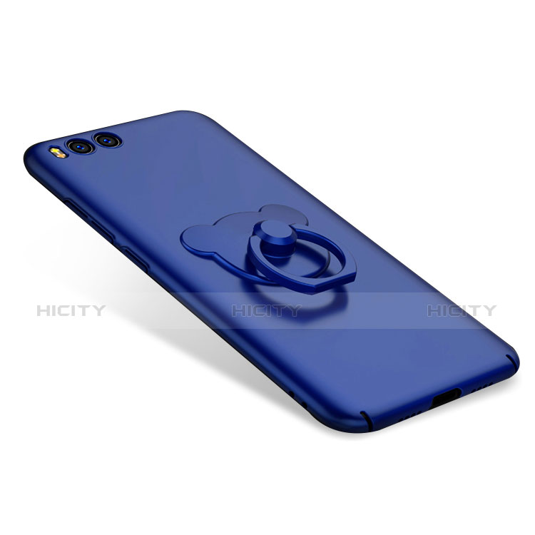 Funda Dura Plastico Rigida Carcasa Mate con Anillo de dedo Soporte A01 para Xiaomi Mi 6