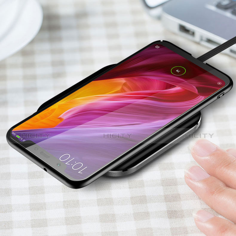 Funda Dura Plastico Rigida Carcasa Mate con Anillo de dedo Soporte A01 para Xiaomi Mi 8