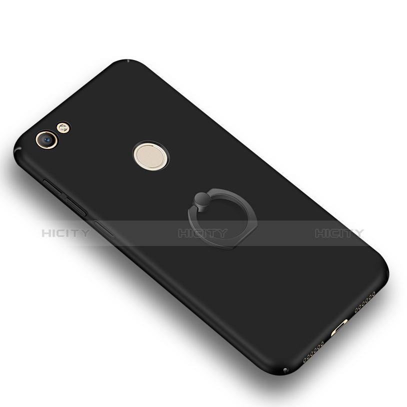 Funda Dura Plastico Rigida Carcasa Mate con Anillo de dedo Soporte A01 para Xiaomi Redmi Y1