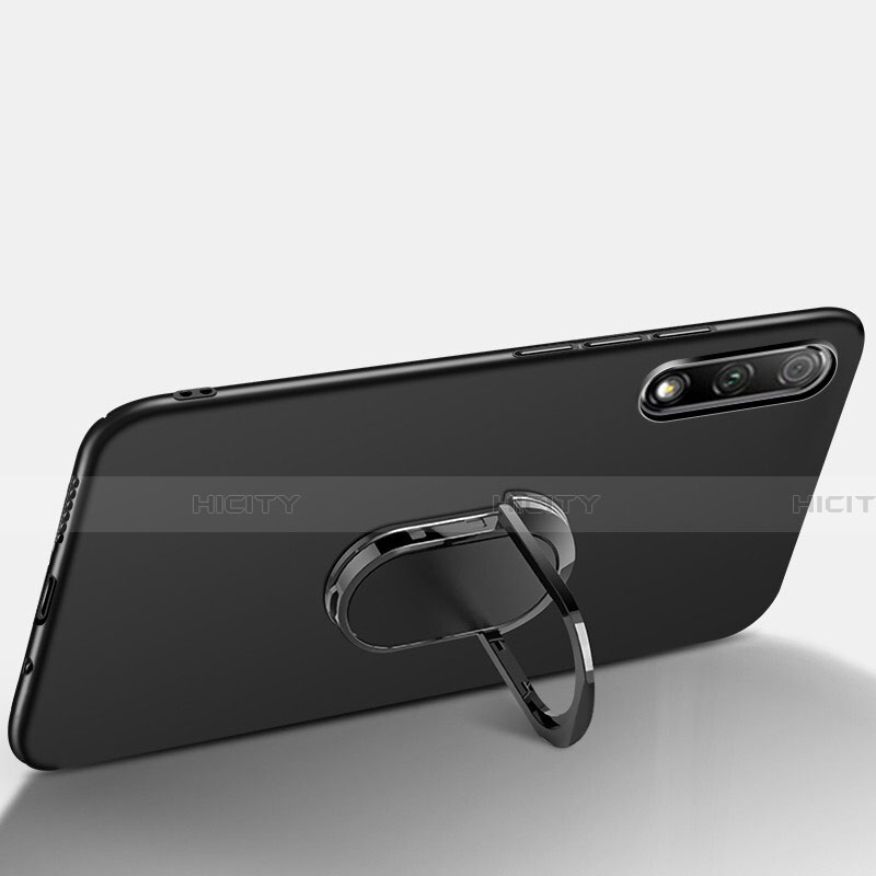 Funda Dura Plastico Rigida Carcasa Mate con Magnetico Anillo de dedo Soporte A01 para Huawei Honor 9X