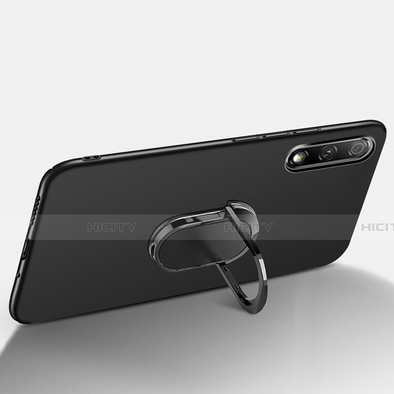 Funda Dura Plastico Rigida Carcasa Mate con Magnetico Anillo de dedo Soporte A04 para Huawei P Smart Z (2019)