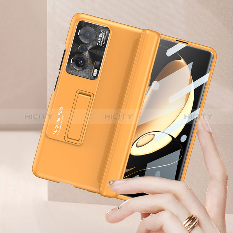 Funda Dura Plastico Rigida Carcasa Mate con Soporte AC2 para Huawei Honor Magic V 5G