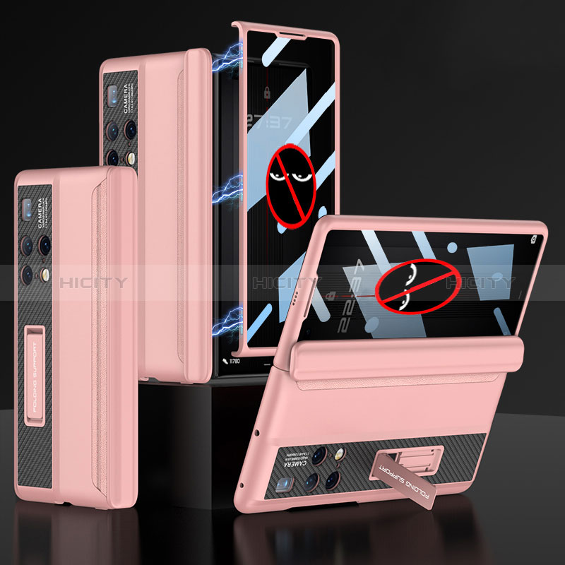 Funda Dura Plastico Rigida Carcasa Mate con Soporte AC3 para Huawei Mate X2