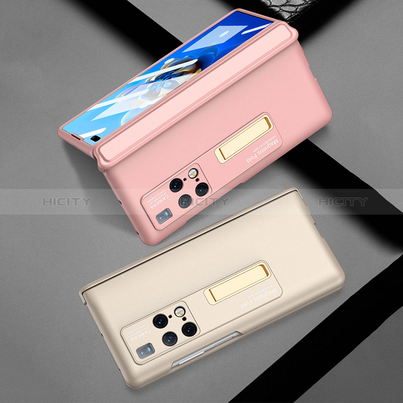 Funda Dura Plastico Rigida Carcasa Mate con Soporte AC5 para Huawei Mate X2