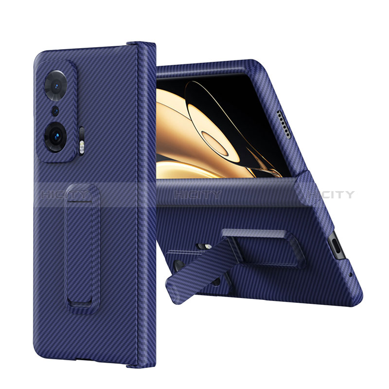 Funda Dura Plastico Rigida Carcasa Mate con Soporte ZL1 para Huawei Honor Magic V 5G Azul