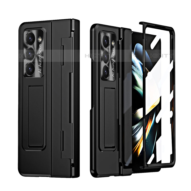 Funda Dura Plastico Rigida Carcasa Mate con Soporte ZL3 para Samsung Galaxy Z Fold5 5G