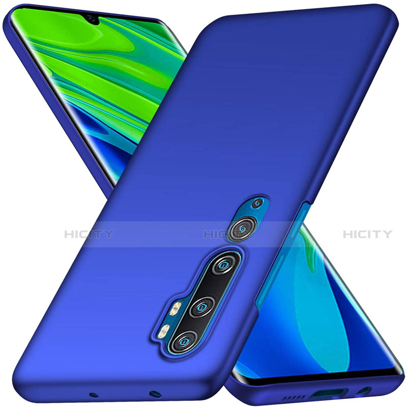 Funda Dura Plastico Rigida Carcasa Mate D01 para Xiaomi Mi Note 10 Pro Azul