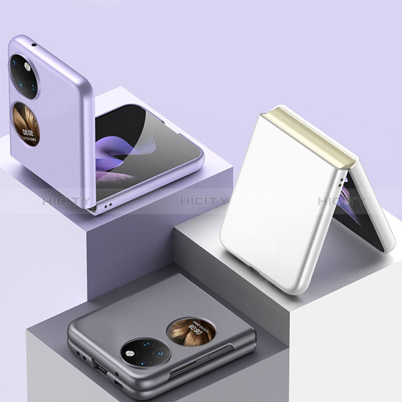 Funda Dura Plastico Rigida Carcasa Mate Frontal y Trasera 360 Grados AC5 para Huawei P60 Pocket