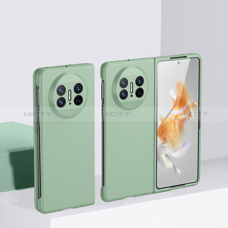 Funda Dura Plastico Rigida Carcasa Mate Frontal y Trasera 360 Grados BH1 para Huawei Mate X3 Menta Verde