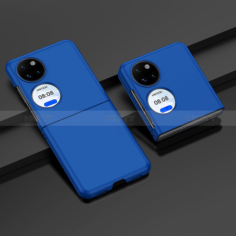 Funda Dura Plastico Rigida Carcasa Mate Frontal y Trasera 360 Grados BH2 para Huawei P60 Pocket