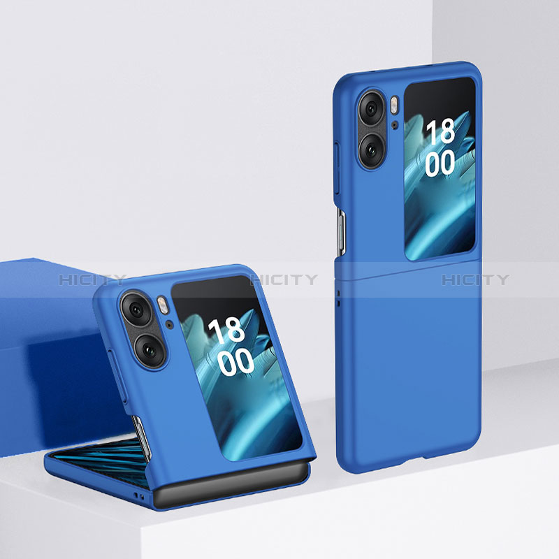 Funda Dura Plastico Rigida Carcasa Mate Frontal y Trasera 360 Grados BH2 para Oppo Find N2 Flip 5G