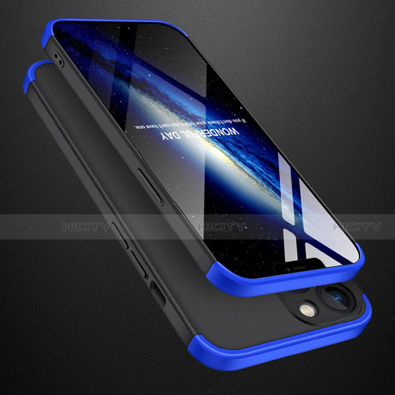 Funda Dura Plastico Rigida Carcasa Mate Frontal y Trasera 360 Grados M01 para Apple iPhone 13 Mini