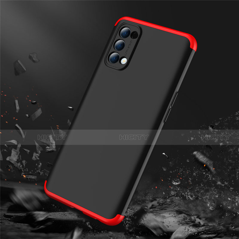 Funda Dura Plastico Rigida Carcasa Mate Frontal y Trasera 360 Grados M01 para Oppo Reno4 4G