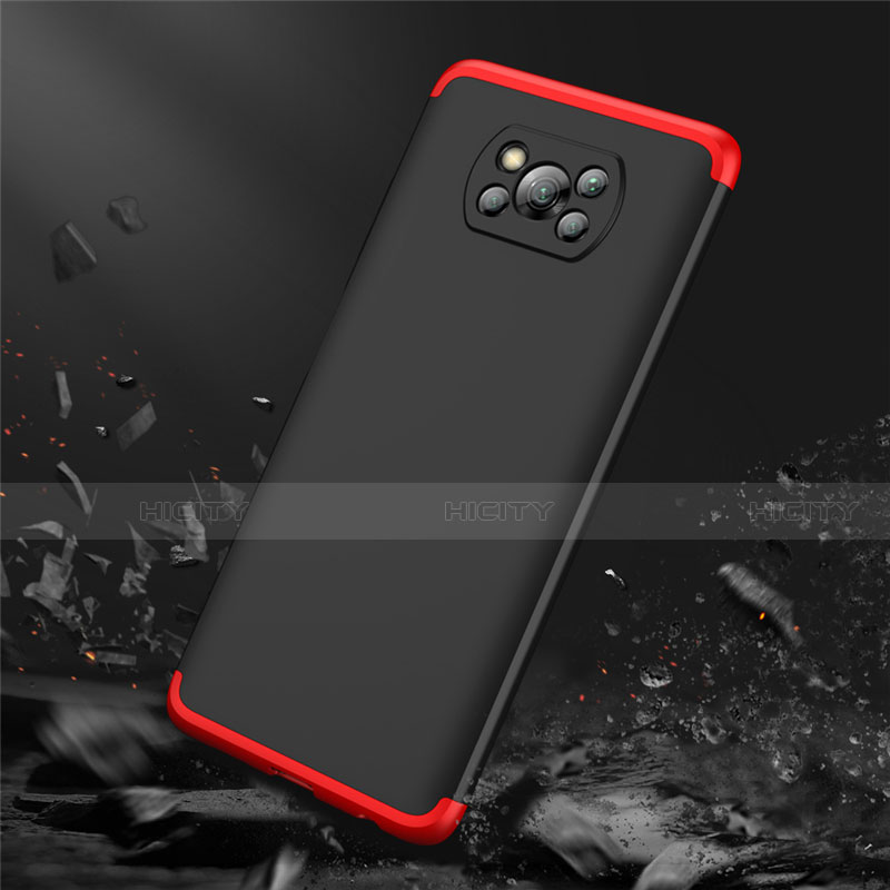 Funda Dura Plastico Rigida Carcasa Mate Frontal y Trasera 360 Grados M01 para Xiaomi Poco X3