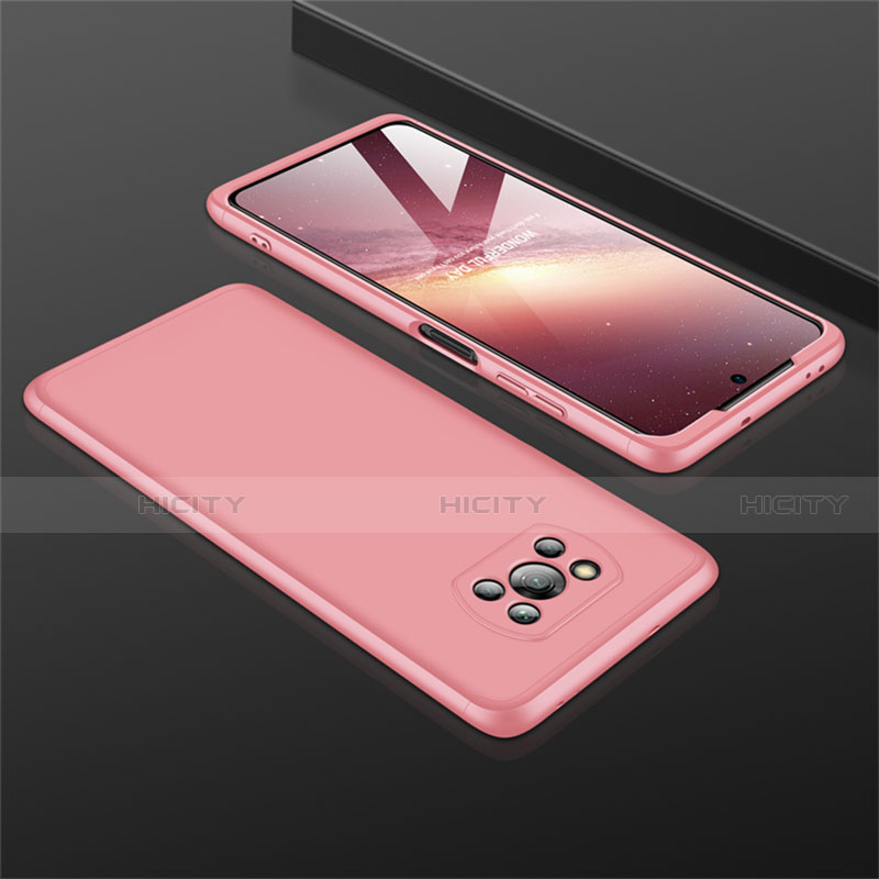 Funda Dura Plastico Rigida Carcasa Mate Frontal y Trasera 360 Grados M01 para Xiaomi Poco X3