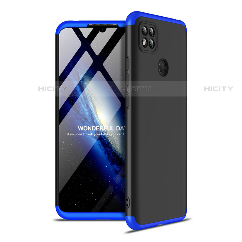 Funda Dura Plastico Rigida Carcasa Mate Frontal y Trasera 360 Grados M01 para Xiaomi Redmi 9 India