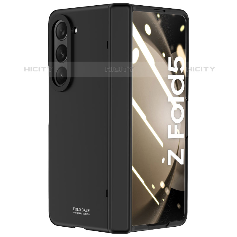 Funda Dura Plastico Rigida Carcasa Mate Frontal y Trasera 360 Grados MK2 para Samsung Galaxy Z Fold5 5G